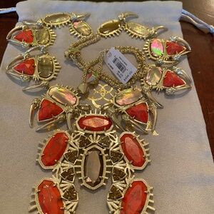 Kendra Scott Gold Odessa Necklace Limited Edition Rodeo Exclusive New